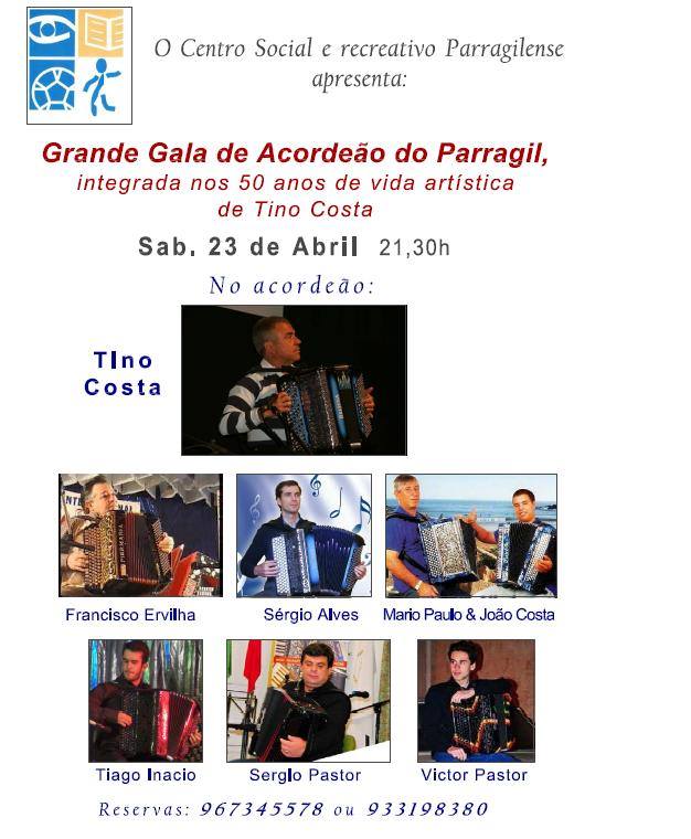 Noite de Gala do Acordeão do Parragil